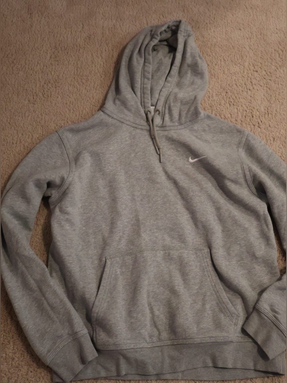 Nike Gray Crewneck Hoodie Sweatshirt